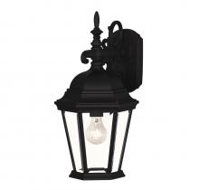 B2B Spec Brand M50055BK - 1-Light Outdoor Wall Lantern in Black