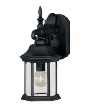 B2B Spec Brand M50056BK - 1-Light Outdoor Wall Lantern in Black