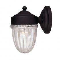B2B Spec Brand M50060TB - 1-Light Outdoor Wall Lantern in Textured Black