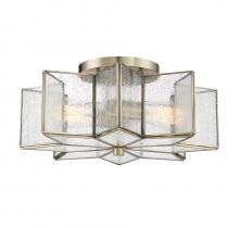 B2B Spec Brand M60004NB - 2-Light Ceiling Light in Natural Brass