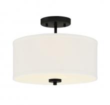 B2B Spec Brand M60008MBK - 2-Light Ceiling Light in Matte Black
