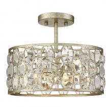 B2B Spec Brand M60033SG - 2-Light Ceiling Light in Silver Gold