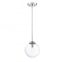 B2B Spec Brand M70067CH - 1-Light Mini Pendant in Chrome