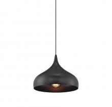B2B Spec Brand M70075MBK - 1-Light Plug-In Mini Pendant in Matte Black