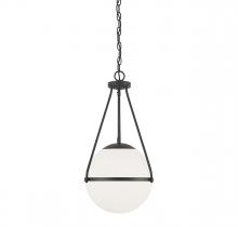B2B Spec Brand M7025MBK - 1-Light Pendant in Matte Black