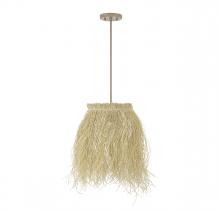 B2B Spec Brand M7033NR - 1-Light Pendant in Natural Rattan