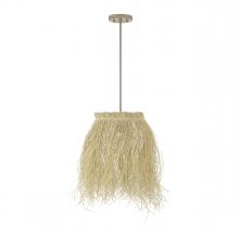 B2B Spec Brand M7033NR - 1-Light Pendant in Natural Rattan