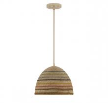 B2B Spec Brand M7034NRC - 1-Light Pendant in Natural Rattan Color