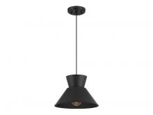 B2B Spec Brand M7049MBK - 1-Light Pendant in Matte Black