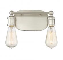 B2B Spec Brand M80011BN - 2-Light Bathroom Vanity Light in Brushed Nickel