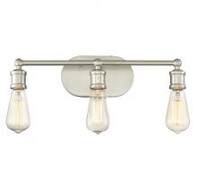 B2B Spec Brand M80012BN - 3-Light Bathroom Vanity Light in Brushed Nickel