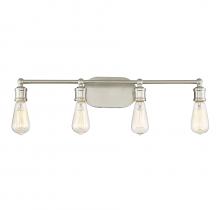B2B Spec Brand M80013BN - 4-Light Bathroom Vanity Light in Brushed Nickel