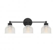 B2B Spec Brand M80035MBK - 3-Light Bathroom Vanity Light in Matte Black