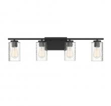 B2B Spec Brand M80039MBK - 4-Light Bathroom Vanity Light in Matte Black