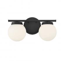 B2B Spec Brand M80047MBK - 2-Light Bathroom Vanity Light in Matte Black