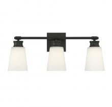 B2B Spec Brand M80055MBK - 3-Light Bathroom Vanity Light in Matte Black