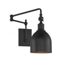 B2B Spec Brand M90019MBK - 1-Light Adjustable Wall Sconce in Matte Black