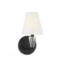 B2B Spec Brand M90102MBK - 1-Light Wall Sconce in Matte Black