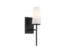 B2B Spec Brand M90115MBK - 1-Light Wall Sconce in Matte Black