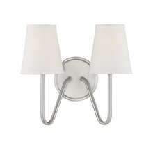 B2B Spec Brand M90055BN - 2-Light Wall Sconce in Brushed Nickel