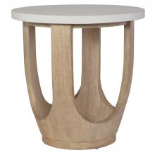 Uttermost 22977 - Uttermost Tatli Stone Top Side Table