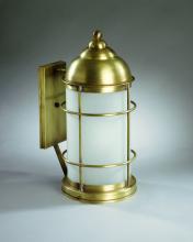 Northeast Lantern 3531-DB-MED-FST - Nautical Wall Dark Brass Medium Base Socket Seedy Marine Glass