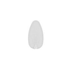 Fanimation BPP4MW - Islander DC 22 inch Indoor/Outdoor Ceiling Fan Narrow Oval Palm Blade Set of 5 - Matte White