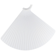 Fanimation BPW8565MWW - TriAire 52 inch Indoor/Outdoor Pleated Ceiling Fan Blade Set of 3 - Matte White