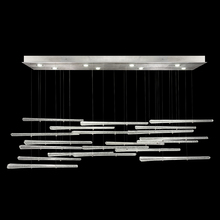 Fine Art Handcrafted Lighting 894840-132ST - Elevate 54"W Rectangular Pendant