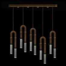 Fine Art Handcrafted Lighting 923140-210ST - Antonia 51.5"W Linear Pendant